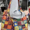 Bolsa de Compras Plegable Ecológica, Bolsa de Almacenamiento de Tela Oxford, Bolso de Hombro Portátil de Gran Capacidad, Bolsa Grande para Supermercado