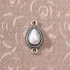 Nuevo Pasador Ovalado de Cristal Incrustado Tocados Accesorios de Joyería DIY Colgante para Cinturón Ropa