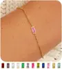 Amazon Transfronterizo Producto Nuevo Pulsera de Piedra de Nacimiento de Mujer Elegante y Exquisita Popular Versátil Pulsera de Amistad Joyería Regalo