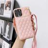 Adecuado para iPhone 12 Pro Bolso Cruzado Acolchado con Cremallera para Tarjetas 13 Promax Bolso para Tarjetas, Lápiz Labial, Cosméticos Funda Protectora