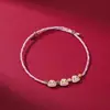 2026 Novo Estilo Chinês Pulseira de Corda Multicolorida Tecida à Mão Ajustável para Adultos e Crianças Atacado