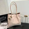 Bolsa Tote de Gran Capacidad para Mujer, Nuevo Estilo de Principios de Invierno, Bolso de Hombro Texturizado para Mujer, Bolso de Mano de Moda para Viajar, Elegante y Versátil