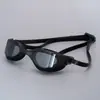 Gafas de Natación Profesionales de Carreras de Marco Pequeño de Alta Calidad para Adultos, Gafas de Natación Electroplateadas Antivaho de Alta Definición para Competición y Entrenamiento, Personalizables