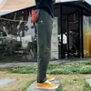 Pantalones de Hombre Pequeño Logo Triángulo Otoño Impermeables Secado Rápido Rectos Cónicos Exteriores Senderismo Montañismo Pantalones Softshell