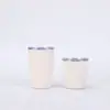 Taza de Leche Mini 8Oz12Oz Taza de Agua Pequeña Taza de Agua Creativa para Estudiantes Taza Térmica Taza de Café de Acero Inoxidable 304