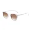 Óculos de Sol Rainmi com Armação Quadrada Minimalista para Homens e Mulheres, Estilo High-End Que Faz o Rosto Parecer Menor, Estilo de Rua, Óculos de Sol Protetores