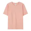 Camiseta básica de nuevo estilo para hombres y mujeres, hecha de algodón peinado, estilo japonés, versátil, artística, moderna, a la moda, tendencia simple Harajuku ins
