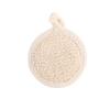 Toalla de limpieza facial de lino de punto de fábrica, algodón suave y lino absorbente, desmaquillante, toallitas limpiadoras, toalla, paño de limpieza facial