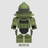 Ametralladora de Montaña Modelo Ametralladora Segunda Guerra Mundial Bloques de Construcción Figura Juguete Militar Accesorios Piezas de Armas Equipo para Comercio Exterior