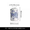Botella de Cerámica de Jingdezhen Jarrón de Porcelana Azul y Blanca de Estilo Chino Nuevo Sala de Estar Mueble de TV Arreglo Floral Hidropónico Adornos de Tarro Decorativo Vintage
