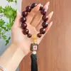 Pulsera Bodhi de Dropshipping Tamaño Grande Círculo Único 108 Cuentas Pulsera de Doble Círculo Estilo Vintage Pulsera Bodhi