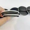 Esponja de Maquiagem Redonda de Couro PU com Flocagem de Alta Densidade Esponja de Pó Solto Cristal Super Macia Maquiagem para Estúdio Fotográfico Base de Pó Ultra-Fina Microdermoabrasão Maquiagem