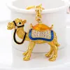 Chaveiro Estilo Árabe Vintage com Ferragens de Camelo, Pingente de Joia de Dunhuang, Presente Chaveiro