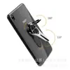 Cmh002 Saída de Ar Suporte para Celular de Carro Liga de Alumínio com Suporte de Dupla Utilização com Adesivo de 3m em Estoque Preto com Logotipo Imprimível