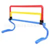 Estrutura Multifuncional para Barreiras Ajustável Treinamento de Futebol Salto com Barreiras Elevada Barreira Ágil Barreira de Velocidade Suprimentos para Treinamento de Futebol