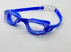 Gafas de natación para niños para Amazon transfronterizo, gafas de natación de silicona con puente nasal de una sola pieza, antivaho, impermeables, color degradado, gafas de natación unisex