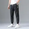 Pantalones Transpirables de Seda de Hielo para el Trabajo, Corte Holgado, Duraderos, Resistentes a la Suciedad, Adecuados para Hombres que Trabajan en Sitios de Construcción, Estilo Delgado de Verano
