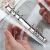 Carpeta Transparente de PVC Creativa Coreana, Cuaderno Planificador con Rayas de Cuadrícula Estilo Fresco, Cuaderno de Diario