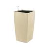 Maceta Cuadrada de Columna Alta Estilo Nórdico de Plástico Pintado Extra Grande Maceta Simple de Lujo Ligero para Piso de Interior Autoabsorbente