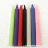 Pacote com 10 Velas Coloridas de Haste Longa para Iluminação de Emergência, Velas de Iluminação Comum para Casamentos, Banquetes, Festas, Brilho da Chama, Ambiente, Natal