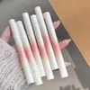Outlet de fábrica 1.5g Brillo de labios degradado Pluma giratoria Cabezal metálico personalizado Esencia para labios Aceite para labios Tubo de brillo de labios