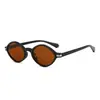 Gafas de Sol Pequeñas con Montura Rombo Personalizada Estilo Europeo y Americano para Mujer, Gafas de Sol Transfronterizas Modernas Anti-UV para Hombre, Gafas de Sol Modernas