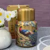 Taza Mini Termo de Acero Inoxidable de Bolsillo Estilo Chino de Moda, Botella de Agua Termo Elegante