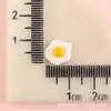 Funda de Teléfono con Pegamento Cremoso y Juguetes de Comida Realistas, Accesorios de Resina de Huevo Frito y Huevo Pochado, Accesorios para el Cabello DIY, Imanes para Nevera al por Mayor