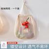 Bolsa Colgante para Frutas y Verduras Hogar Cocina Montada en la Pared Ajo Cebolla Jengibre Pimiento Bolsillo de Red Bolsa de Almacenamiento Multifuncional