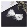 Cuerda elástica blanca con cuentas pulsera collar cuerda línea de pesca pulsera elástica hecha a mano con cuentas hilo para joyería accesorios de joyería DIY
