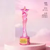 Trofeo de Premio Iridiscente de Resina para Institución de Danza Personalizado Trofeo de Campeón de Primer Lugar Cinco Estrellas de Música de Resina Integrada Hecho a Medida