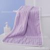 Traje de Toalla de Terciopelo Candy Toalla de Baño Rayada de Terciopelo Coral Extra Grande Borde Engrosado Toalla Facial Suave Toalla de Baño