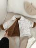 Ropa para niños de Corea del Sur, chaqueta acolchada de algodón de invierno para niñas pequeñas, 2024, nueva chaqueta acolchada de algodón cálida de estilo occidental para niñas, abrigo para niños