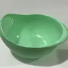 Venta al por mayor hogar multifuncional grueso hueco lavado de arroz colador lavado de arroz blanco redondo plástico lavado de verduras cesta para escurrir frutas y verduras