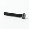 Tornillo de Alta Resistencia Grado 8.8 Tornillo Hexagonal Exterior Tornillo Negro Extendido Tornillo de Máquina de Rosca Completa M6M8M10M12