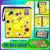 PTCG Magic Baby Bao Ke Meng libro de tarjetas 4 rejillas 9 rejillas tarjeta de anime libro de colección de tarjetas PU cremallera hojas sueltas tarjetero