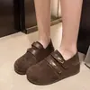 Zapatos Birkenstock de Suela Gruesa para Aumentar Altura, Completamente Cubiertos, para Mujer, Novedad Otoño 2026, Más Vendidos, Mocasines Retro Cómodos de Suela Suave