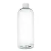 Garrafa Plástica Transparente para Pet 100ml 200ml 300ml Garrafa Redonda de Ombro Espessa Garrafa Vazia Dividida Garrafa Plástica Tipo Gota de Cristal AB
