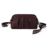 Bolso para Mujer Chibao Estilo Simple Diseño Plisado Bolso Versátil de Hombro Cruzado Bolso Pequeño de Moda Bolso de Tela Bolso para Teléfono