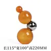 Escultura Abstrata Simples de Luxo Leve com Pontos de Bola Empilhados Modelo para Sala de Vendas de Escritório Decoração de Pousada Decorações de Arte