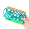 Llavero Original de Teclado de 14 Teclas Inclinado de Crayon Shin-chan Juguete Creativo de Descompresión para Niños Colgante Regalo Venta al por Mayor