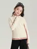 Chaqueta Infantil Pudding Haru 2025 Invierno Nuevo Estilo Cálida con Forro Polar y Fibra Generadora de Calor Suave y Cómoda