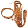 Collar para Perro Mascota Cuerda de Tracción de Ancla Colorida Collar con Cascabel para Gato Cuerda de Tracción para el Cuello Perro Adornos Colgantes
