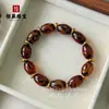 Pulsera de Ágata de Tíbet con Cuenta Dzi de Tres Ojos Estilo Tibetano Cuenta Dzi de Nueve Ojos Ágata Vintage Cuenta Dzi al por Mayor
