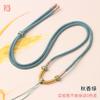 Jade High Cargo Corda DIY Joias Colar de Ouro Pingente Colar Corda Atacado Masculino e Feminino Ajustável Versátil Pingente Corda Vermelha