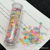Decoraciones Ecológicas para Uñas con Purpurina, Estrella de Cinco Puntas Dorada y Plateada Mezclada con Escamas Finas Pegatinas para Uñas DIY Decoraciones