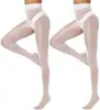 Fuente Fuente Amazon Medias Transfronterizas Medias Brillantes para Mujer Calcetines de Aceite de Caballo Leggings Transparentes de Cintura Alta Dropshipping