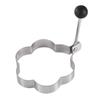 Aço inoxidável em forma de coração omelete ovo gadget de cozinha omelete pequena mão molde ferramentas de cozimento atacado