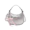 2026 Nueva Bolsa Pequeña Linda de Lunares para Mujer, Bolso Cruzado de Moda para Primavera y Verano, Bolso de Mano Elegante, Bolsa Tipo Empanada