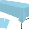 Fornecedor da Fábrica Toalha de Mesa Peva de Cor Pura com Espessura de Seda para Passeios de Festival e Jantares Toalha de Mesa Descartável Espessada e Duradoura